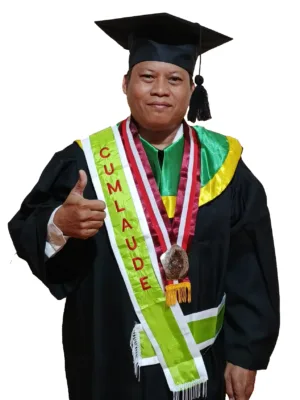 wisuda counlode Rahmat Jatmiko